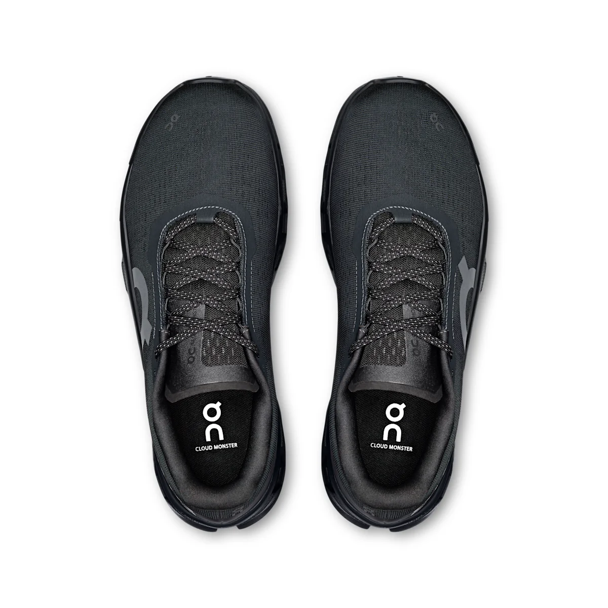 On Cloudmonster 1 - Black | Black CloudTec® cushioning system engineered for all-day wear