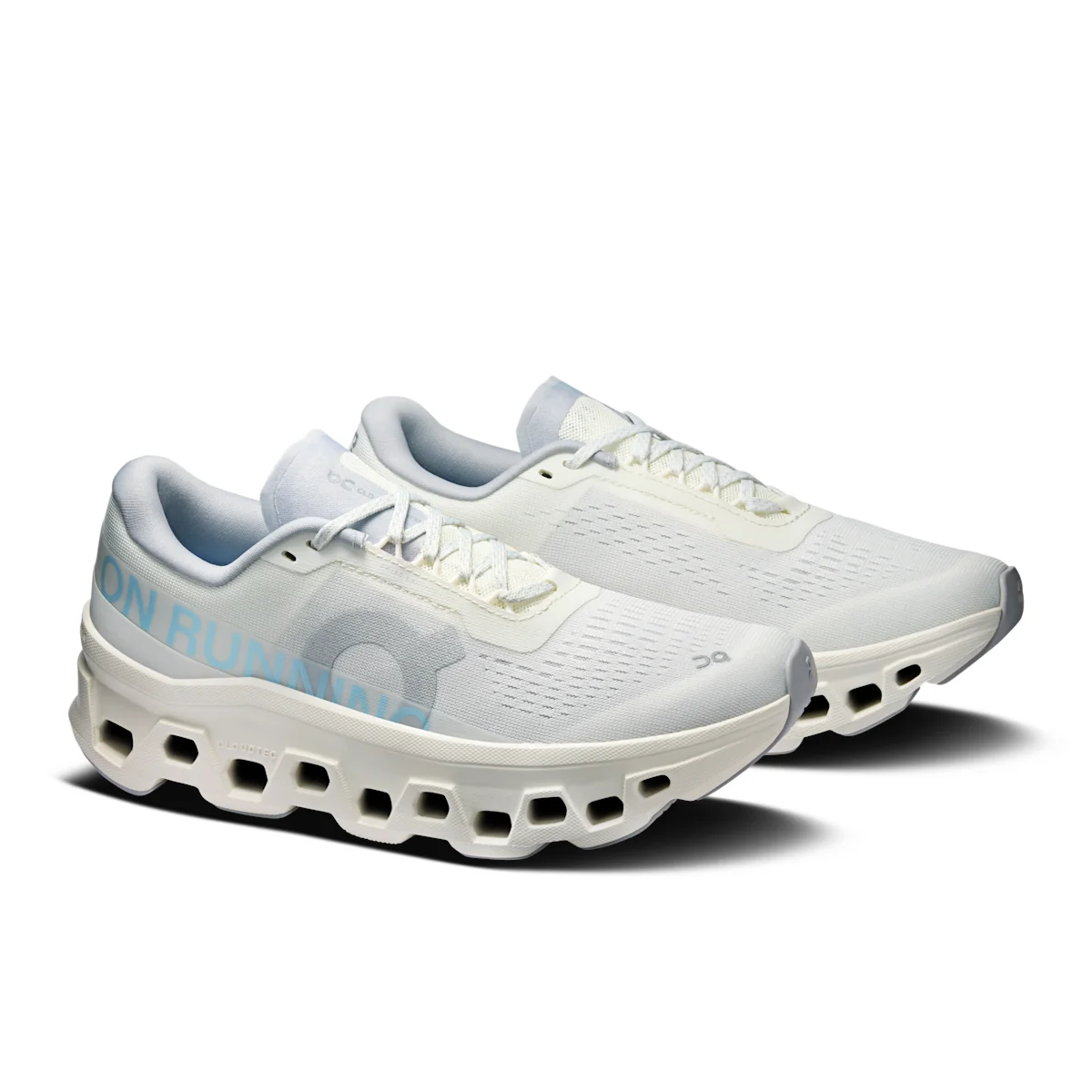 On Cloudmonster 1 - Ivory | Glacier thumbnail 6