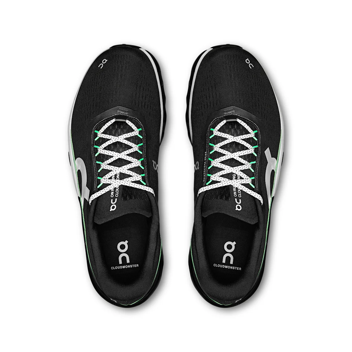 On Cloudmonster 2 - Preto | Glacial Limited-edition shoe made with Taiwanese INVINCIBLE