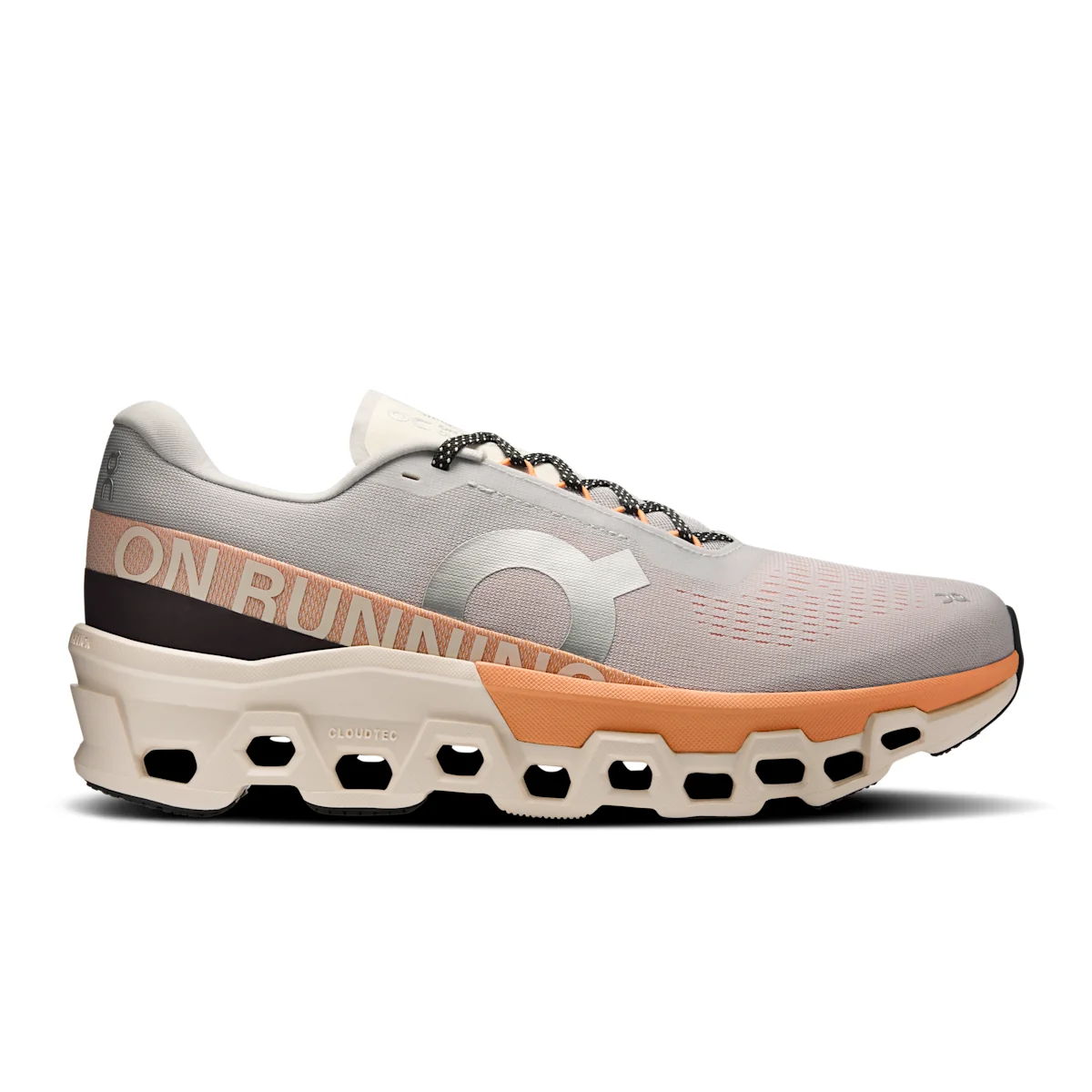 On Cloudmonster 2 - Glacier | Tangerine