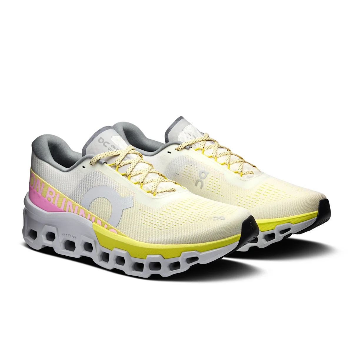 On Cloudmonster 2 - Ivoire | Citron vert thumbnail 6