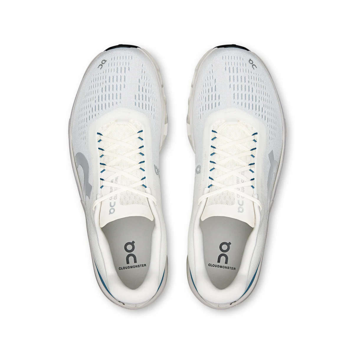 On Cloudmonster 2 - Marfil | Acero Limited-edition shoe made with Taiwanese INVINCIBLE