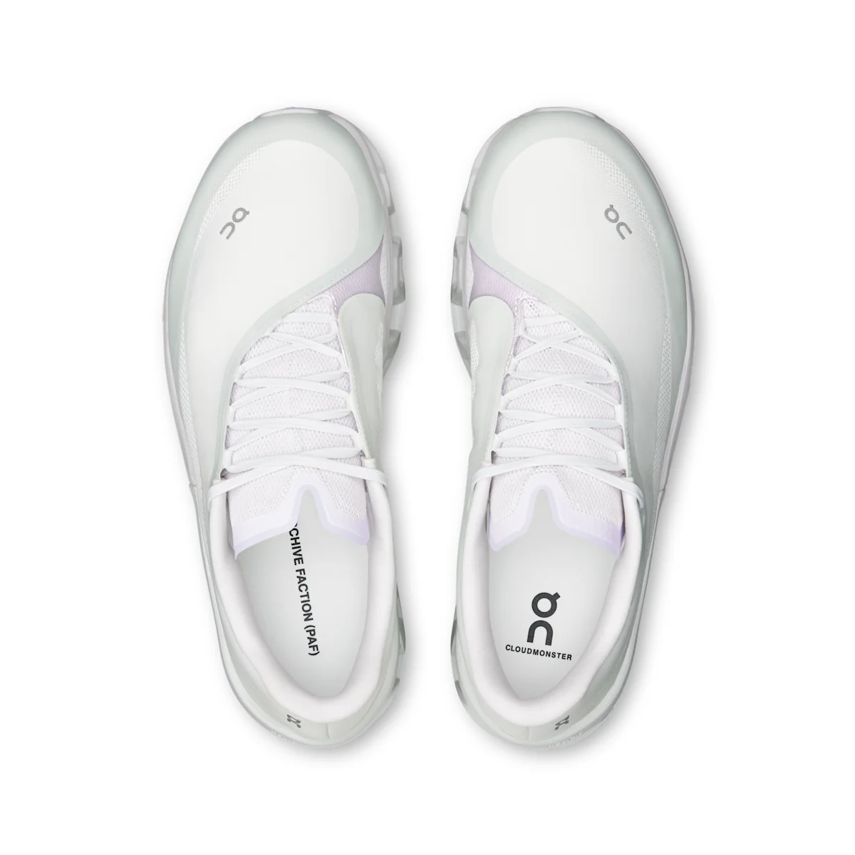 On Cloudmonster 2 - Vapor | Frost Limited-edition shoe made with Taiwanese INVINCIBLE
