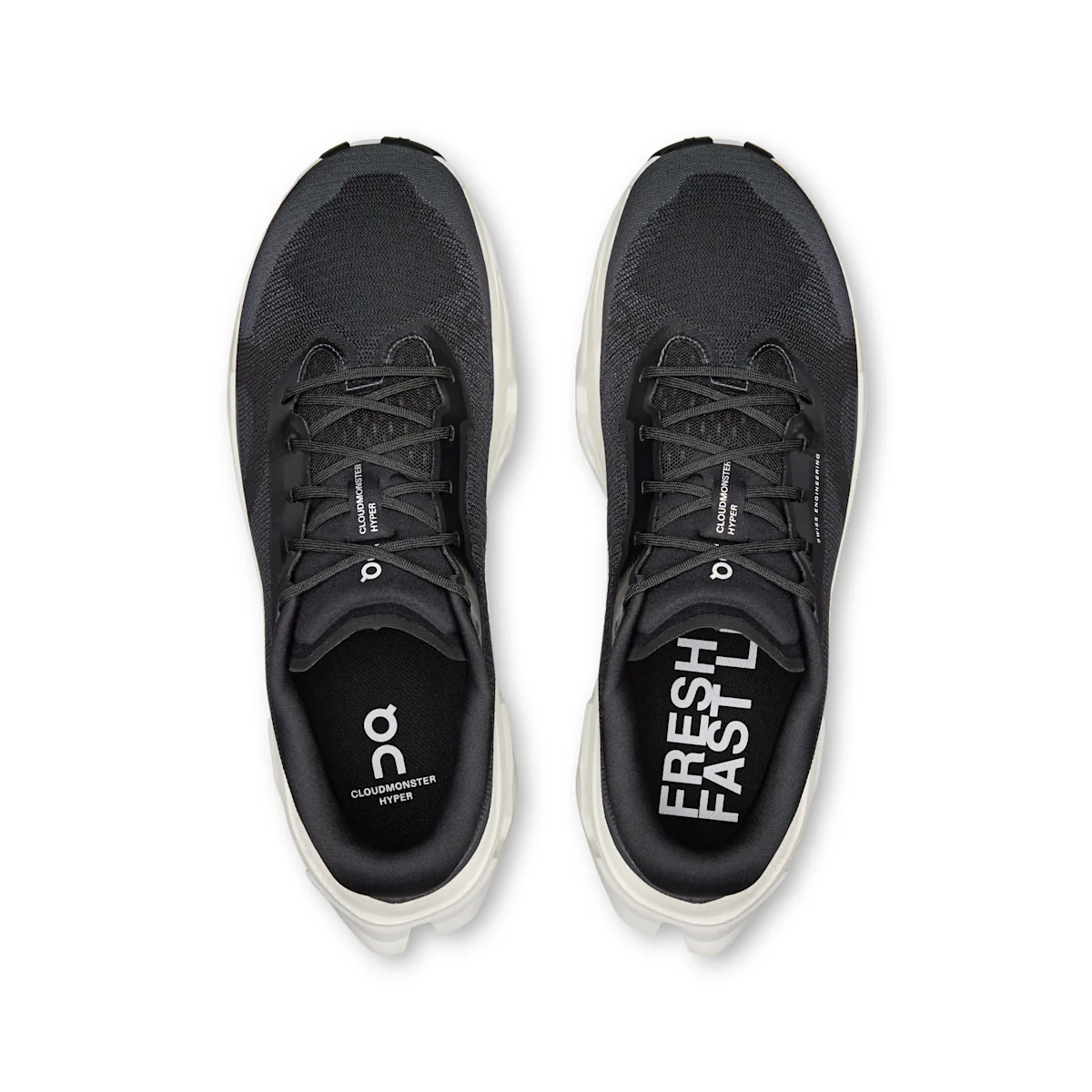 On Cloudmonster 3 - Black | Ivory CloudTec® cushioning system engineered for responsive runs