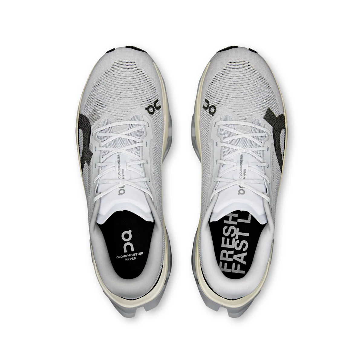 On Cloudmonster 3 - Glacier | Black CloudTec® cushioning system engineered for responsive runs
