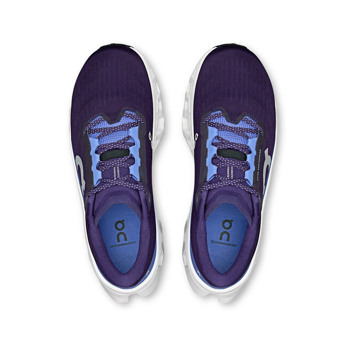 On Cloudmonster 3 - Nébuleuse | Ivoire CloudTec® cushioning system engineered for responsive runs