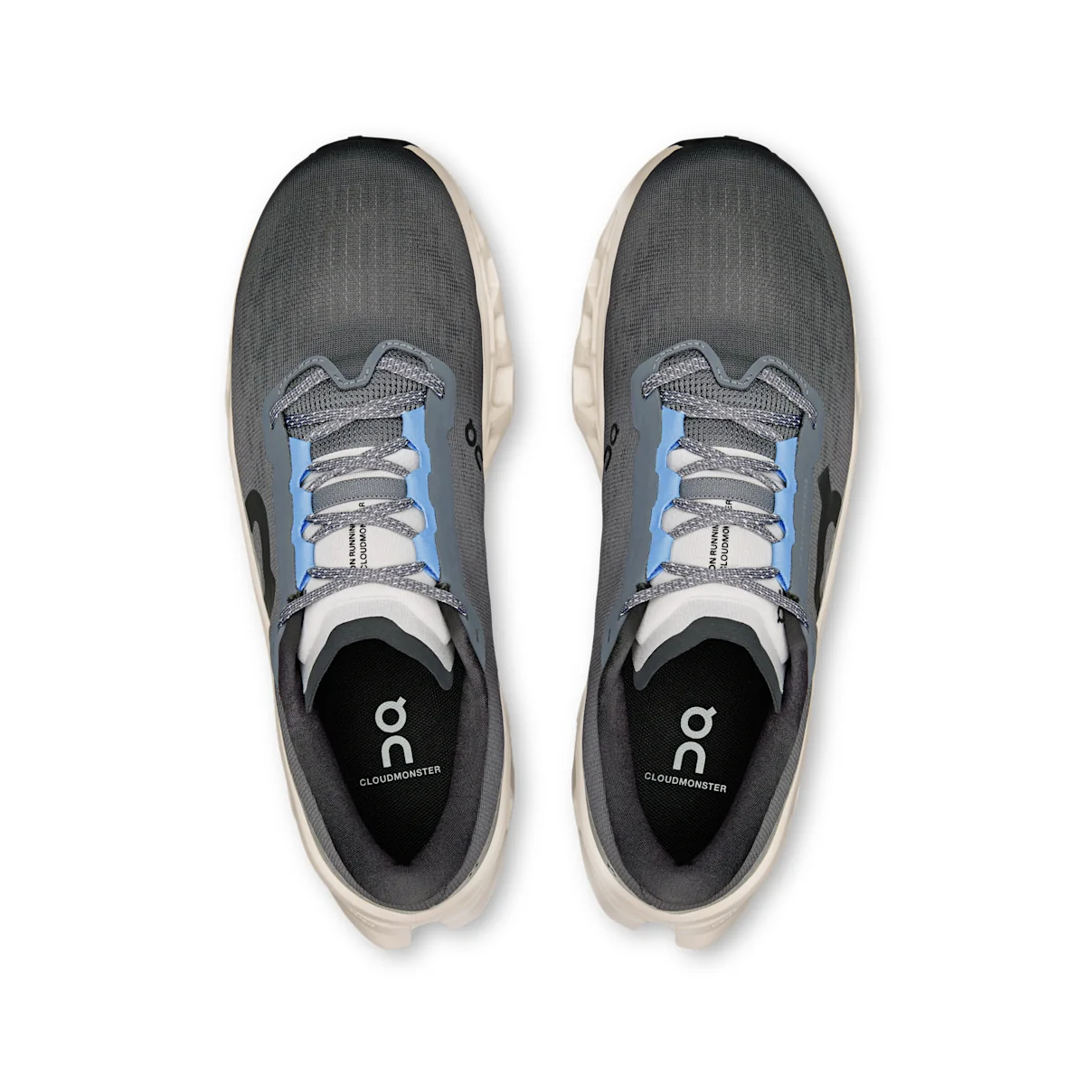 On Cloudmonster 3 - Fels | Silber CloudTec® cushioning system engineered for responsive runs