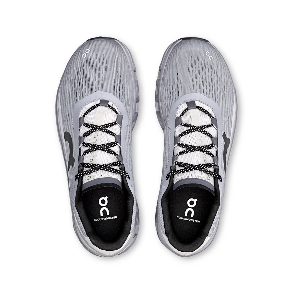 On Cloudmonster 61 - Alliage | Argent Max-cushioned running shoes for noticeable spring and rebound