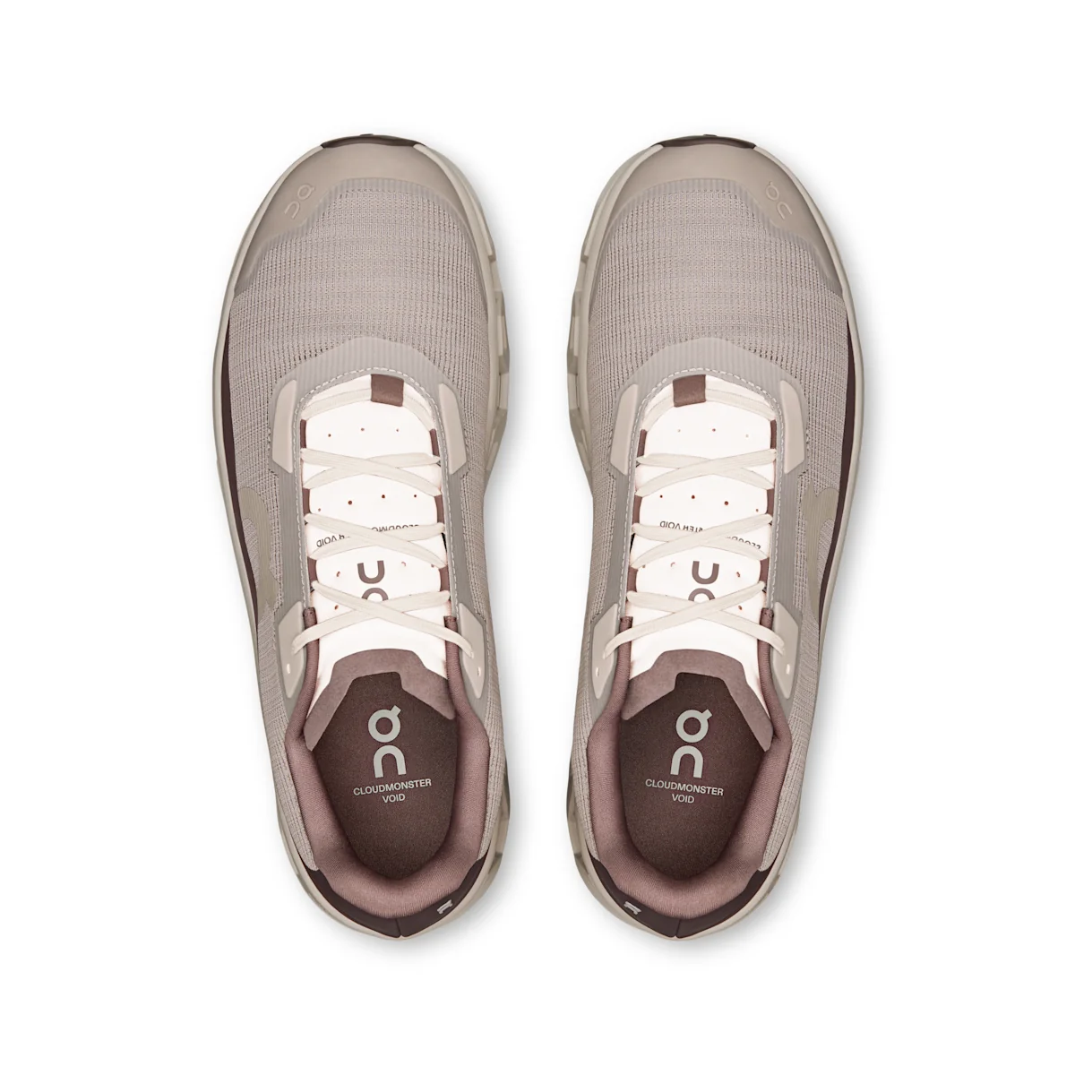 On Cloudmonster Void - Nebel | Perle Same iconic cushioning as the Cloudmonster