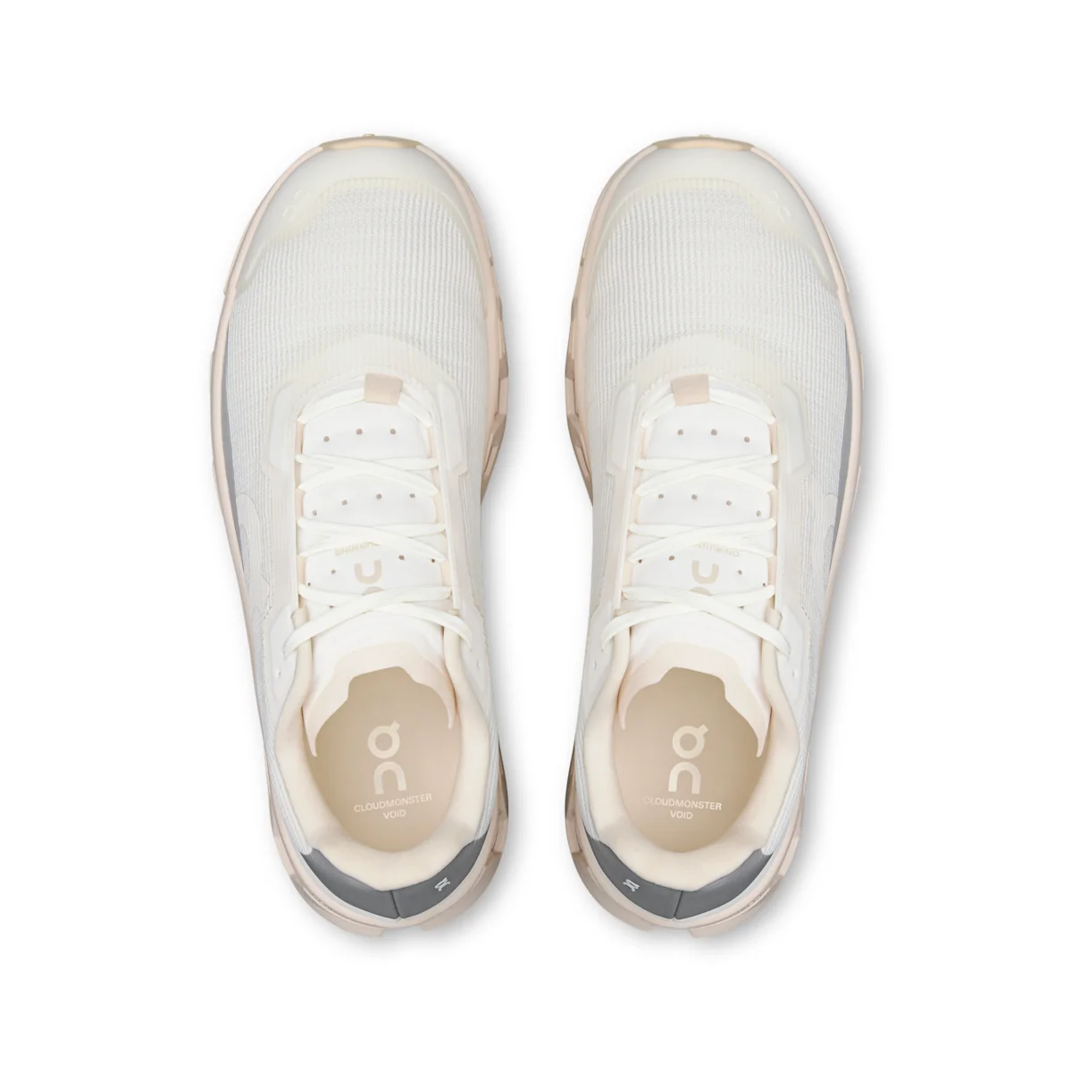 On Cloudmonster Void - Ivory | Seashell Same iconic cushioning as the Cloudmonster