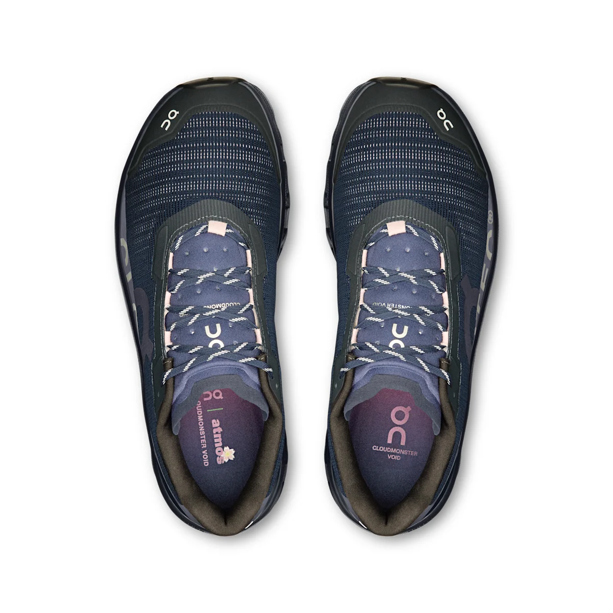 On Cloudmonster Void - Mezzanotte | Blossom Same iconic cushioning as the Cloudmonster