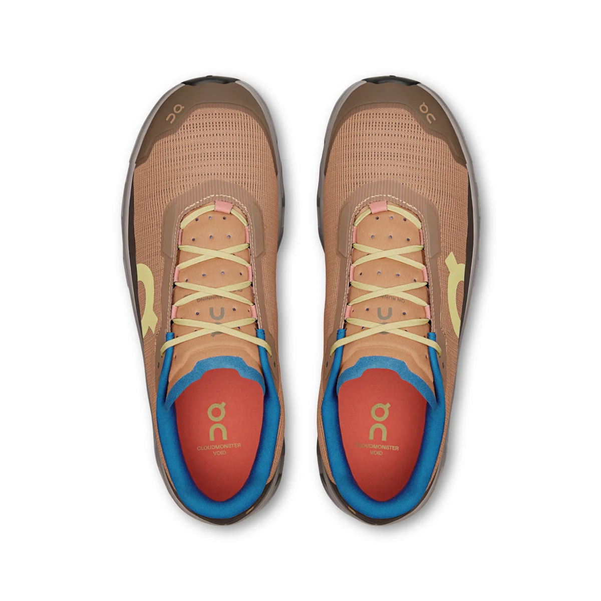 On Cloudmonster Void - Sphinx | Cinder Same iconic cushioning as the Cloudmonster